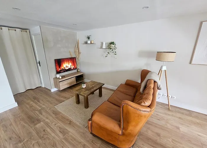 La Parenthese Normande, Location Maison Avec Jardin Holiday home Merville-Franceville-Plage